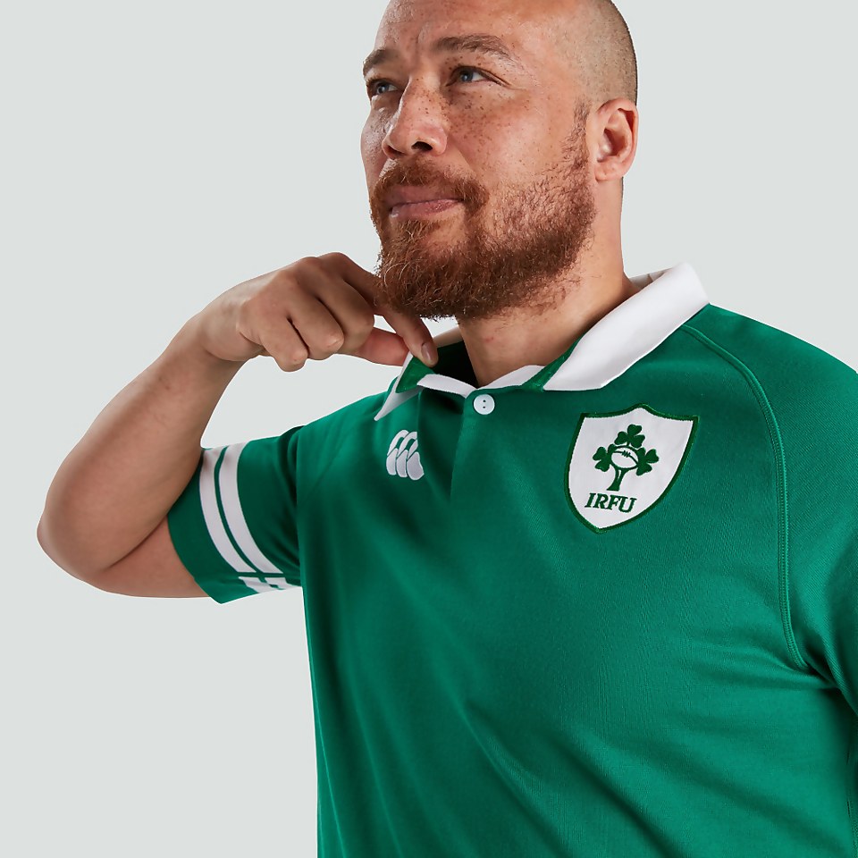 MENS IRELAND SHORT SLEEVE HERITAGE JERSEY GREEN