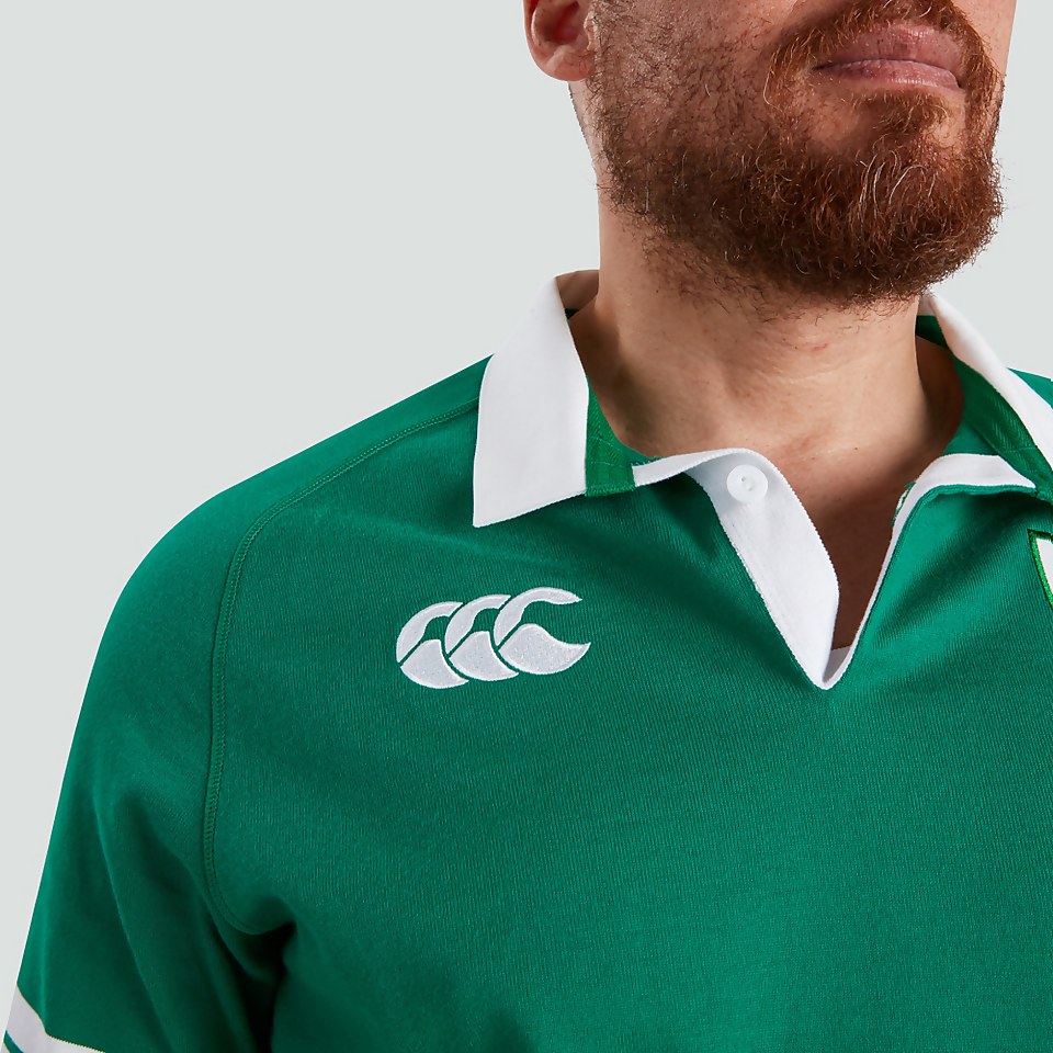 MENS IRELAND SHORT SLEEVE HERITAGE JERSEY GREEN