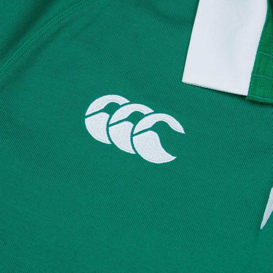 MENS IRELAND SHORT SLEEVE HERITAGE JERSEY GREEN