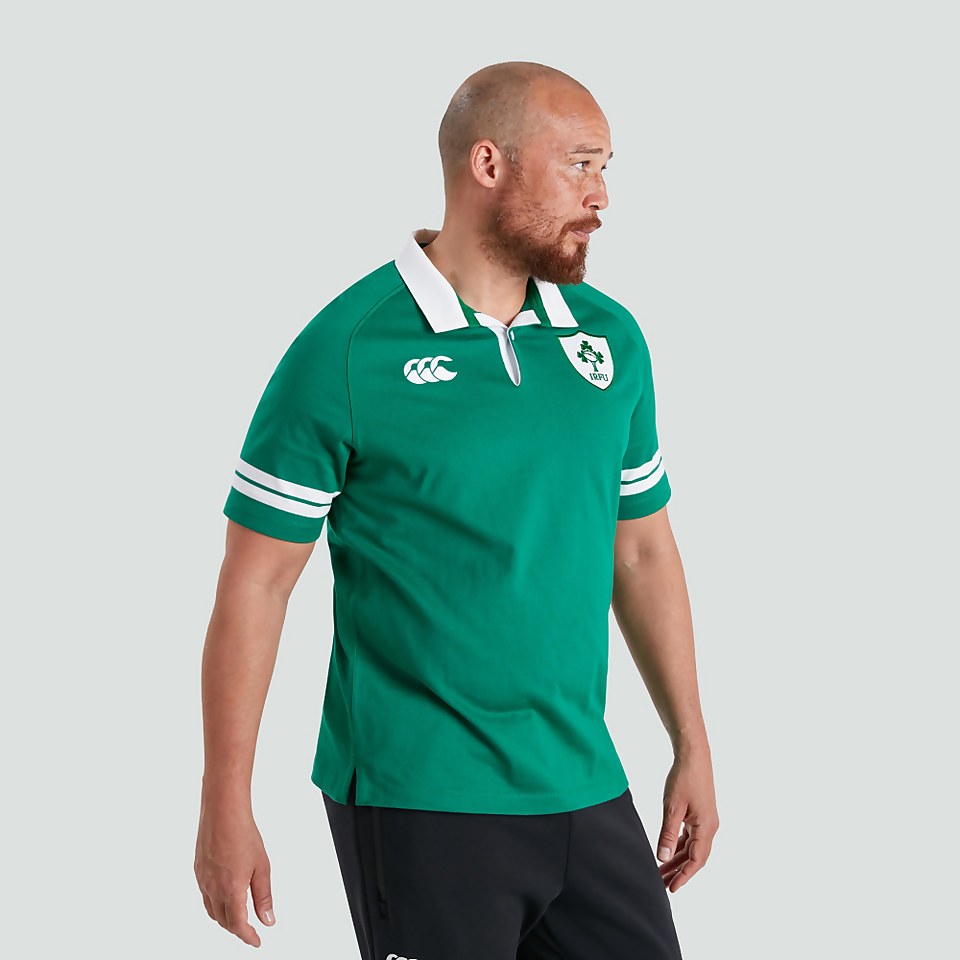MENS IRELAND SHORT SLEEVE HERITAGE JERSEY GREEN