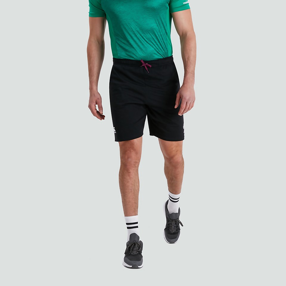 MENS IRELAND COTTON SHORTS BLACK