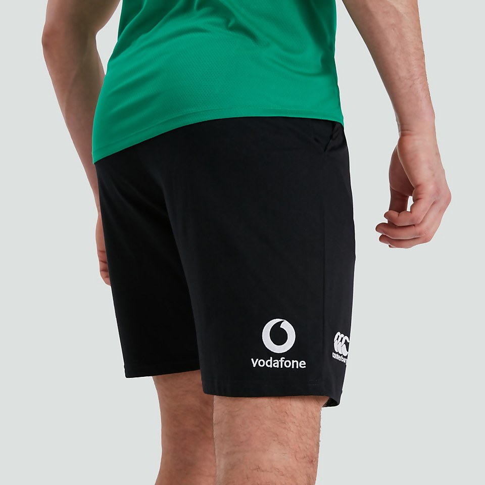 MENS IRELAND COTTON SHORTS BLACK