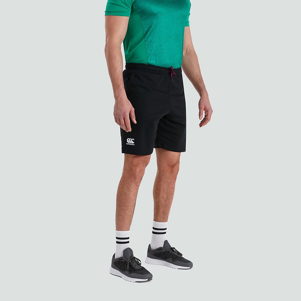 MENS IRELAND COTTON SHORTS BLACK