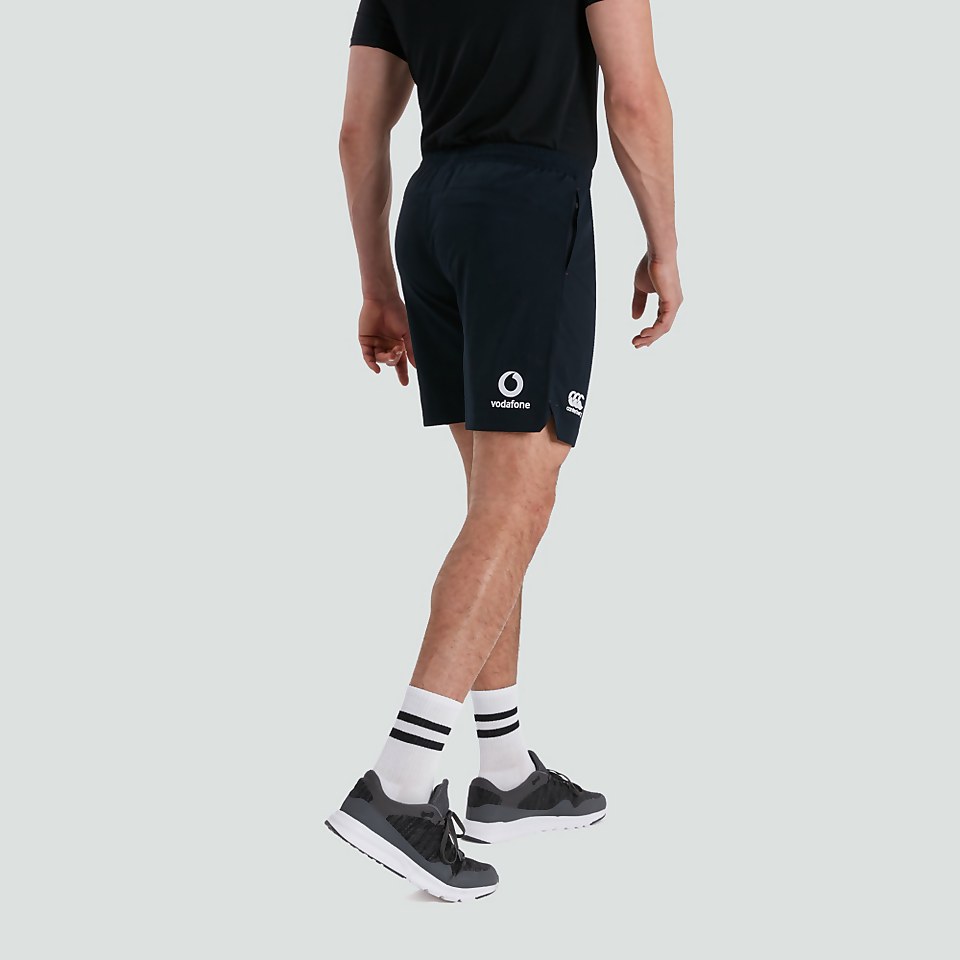 MENS IRELAND 8 INCH WOVEN GYM SHORTS BLACK