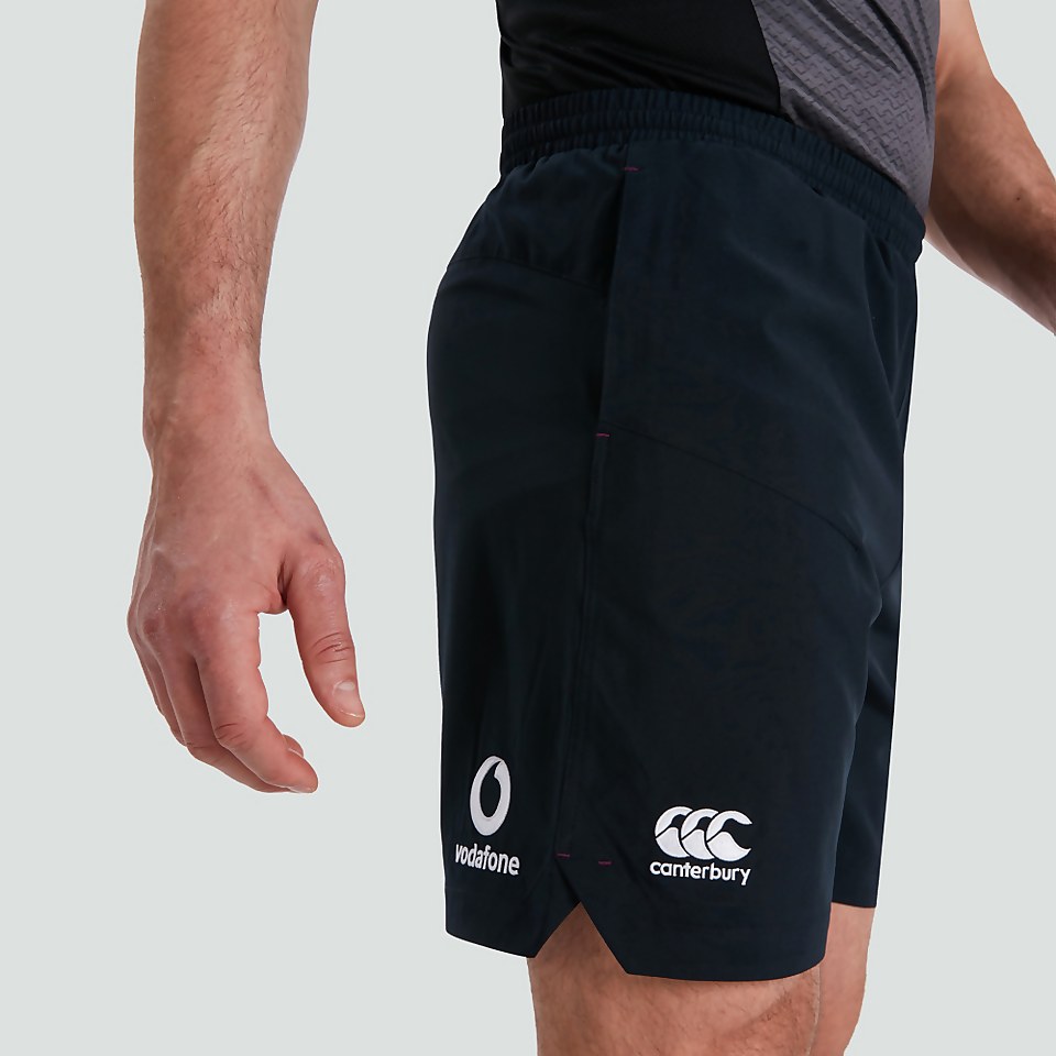 MENS IRELAND 8 INCH WOVEN GYM SHORTS BLACK