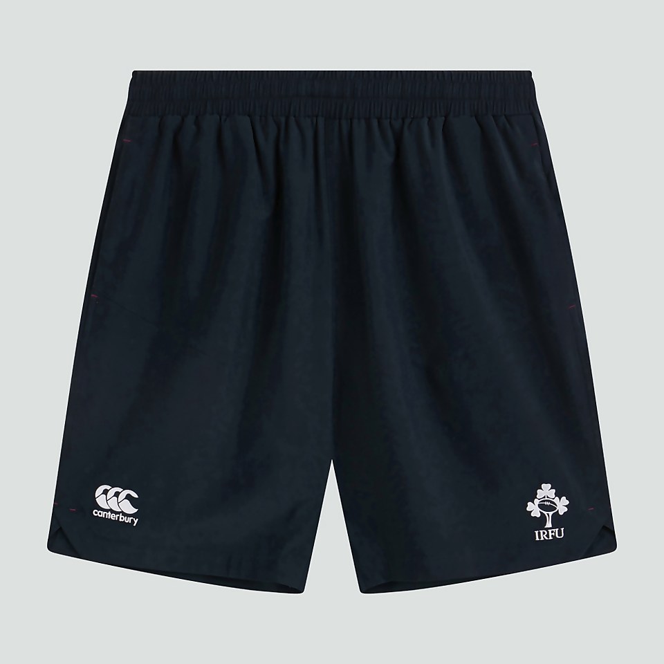MENS IRELAND 8 INCH WOVEN GYM SHORTS BLACK