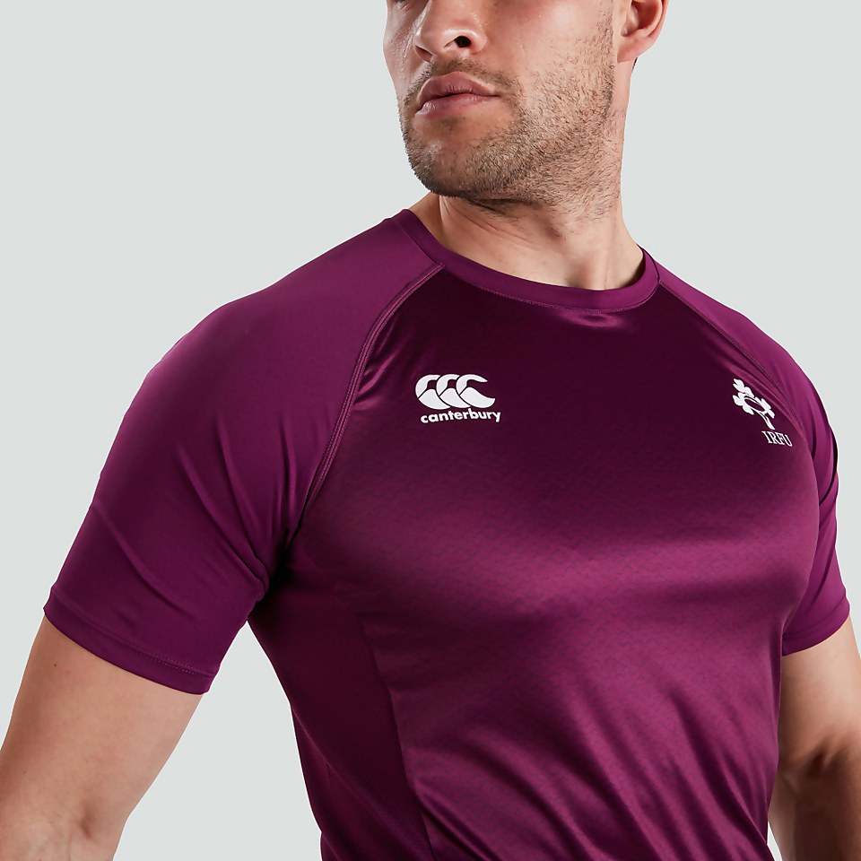 MENS IRELAND SUPERLIGHT TRAINING TEE PURPLE