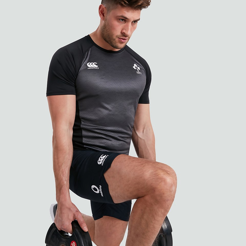 MENS IRELAND SUPERLIGHT TRAINING TEE BLACK