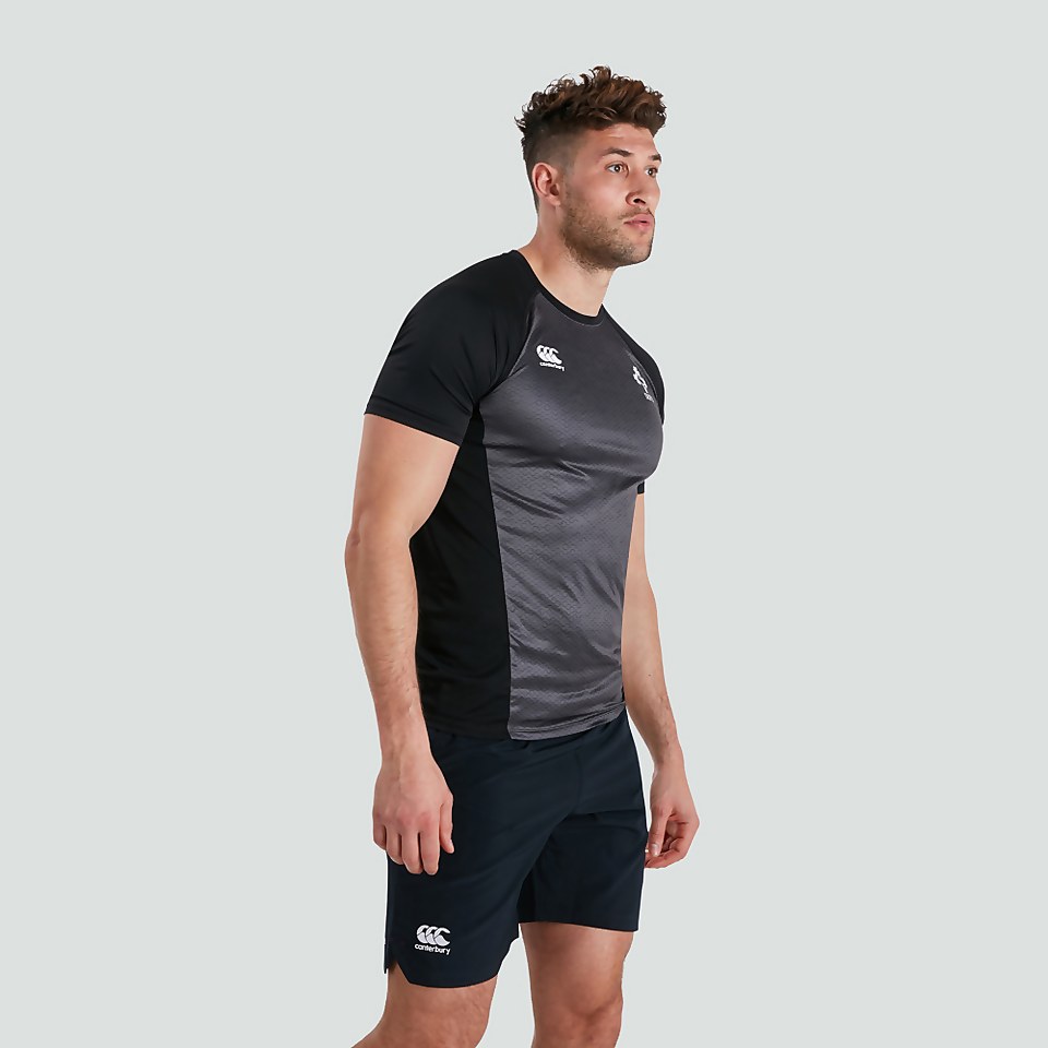 MENS IRELAND SUPERLIGHT TRAINING TEE BLACK