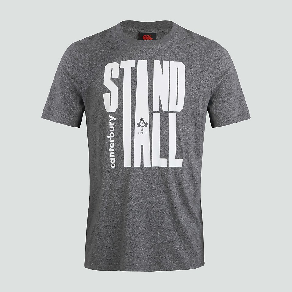 MENS IRELAND TRIBES TEE GREY