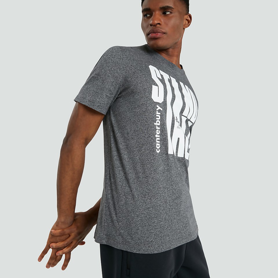 MENS IRELAND TRIBES TEE GREY