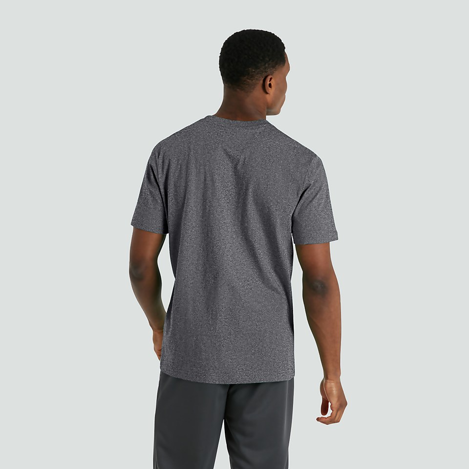 MENS IRELAND COTTON LOGO TEE GREY