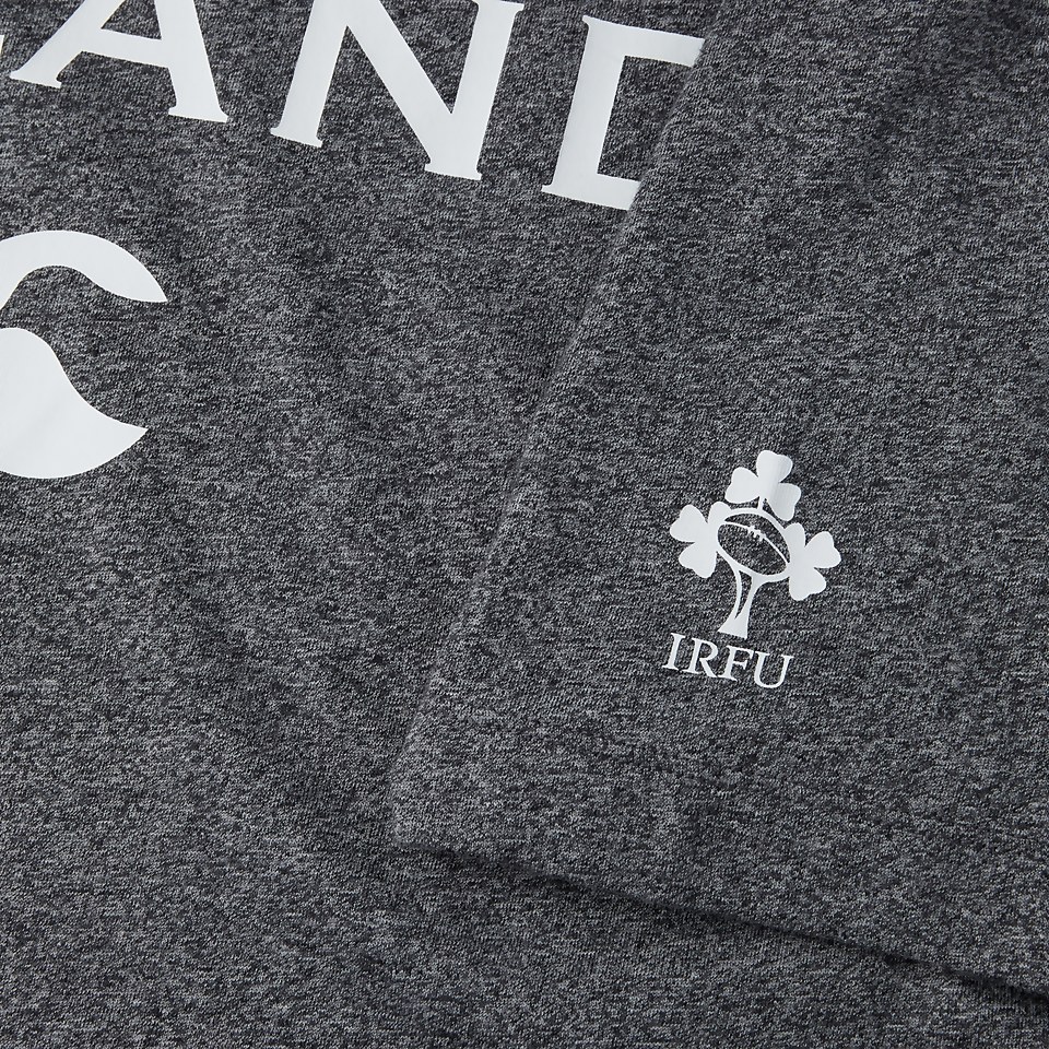 MENS IRELAND COTTON LOGO TEE GREY