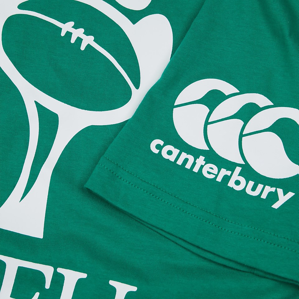 MENS IRELAND CREST LOGO TEE GREEN