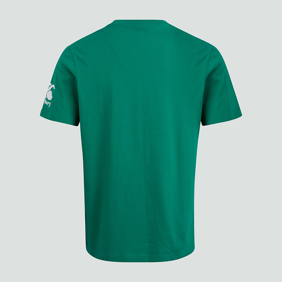 MENS IRELAND CREST LOGO TEE GREEN