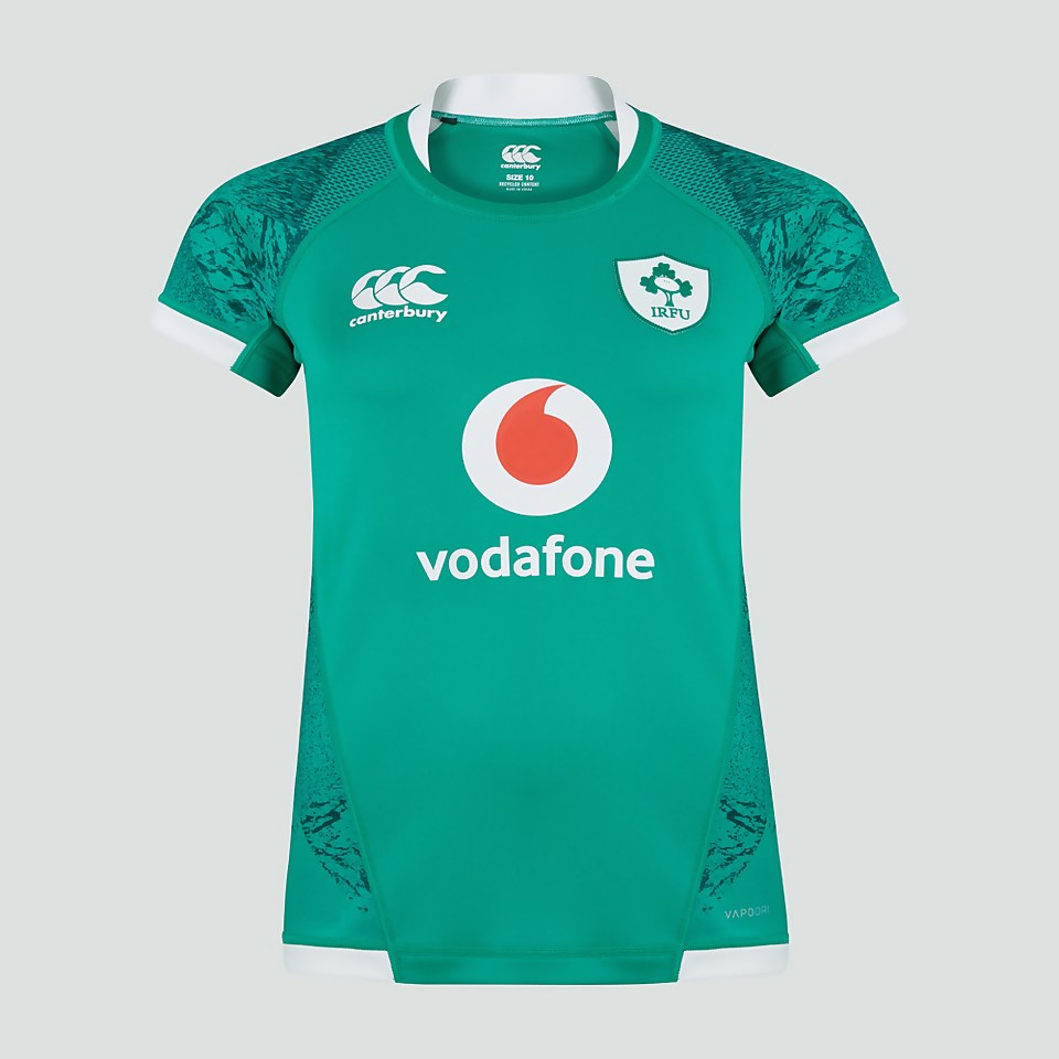 WOMENS IRELAND VAPODRI HOME PRO JERSEY GREEN