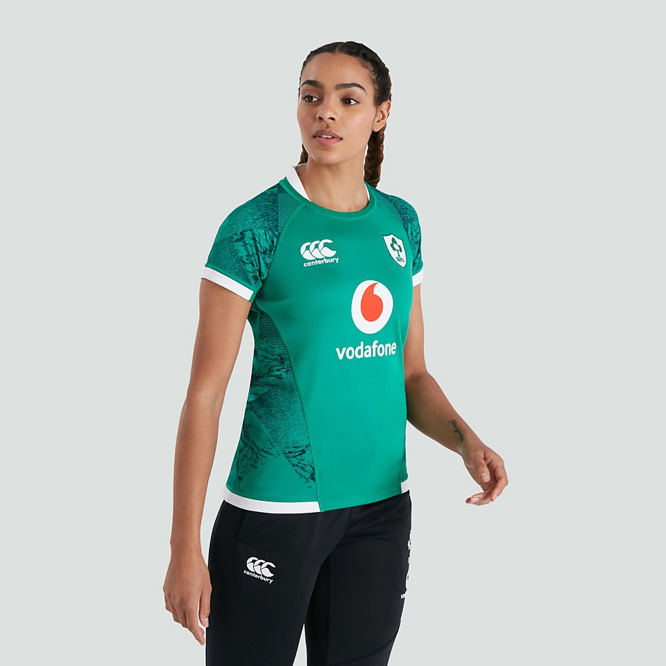 WOMENS IRELAND VAPODRI HOME PRO JERSEY GREEN