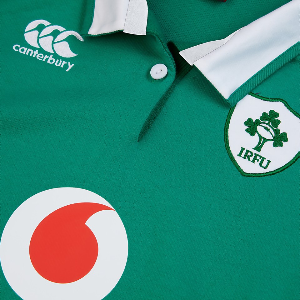 WOMENS IRELAND VAPODRI HOME LONG SLEEVED CLASSIC JERSEY GREEN