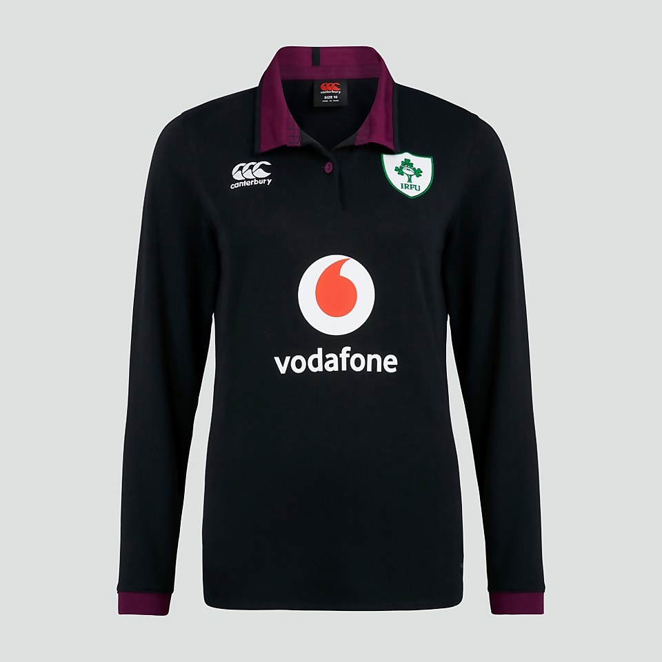 WOMENS IRELAND VAPODRI ALT LONG SLEEVED CLASSIC JERSEY BLACK