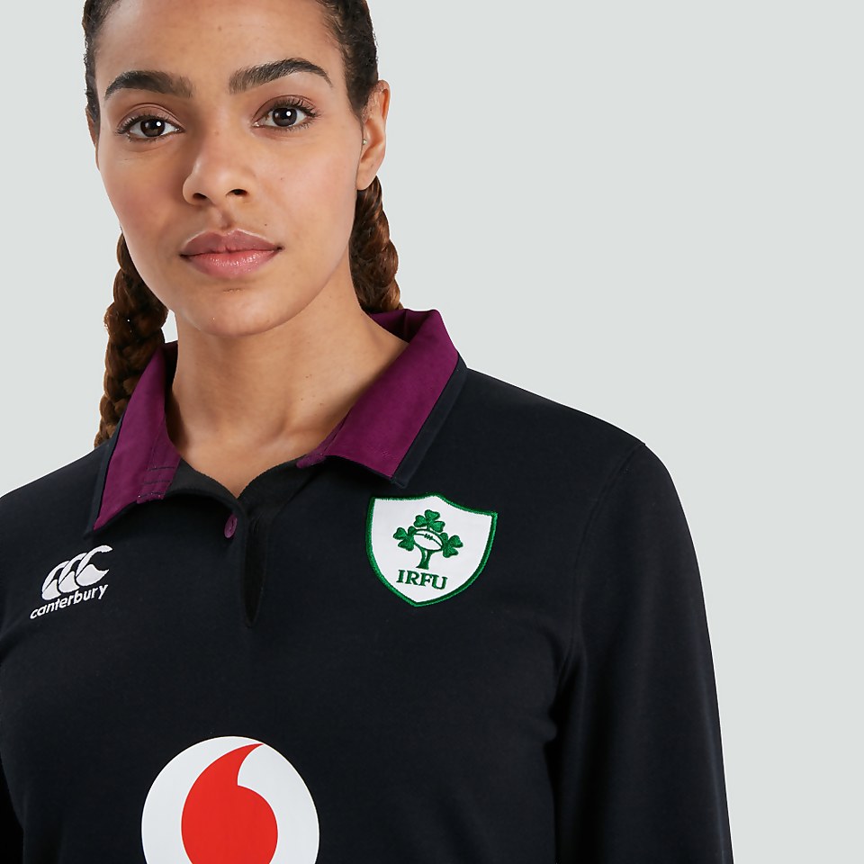 WOMENS IRELAND VAPODRI ALT LONG SLEEVED CLASSIC JERSEY BLACK