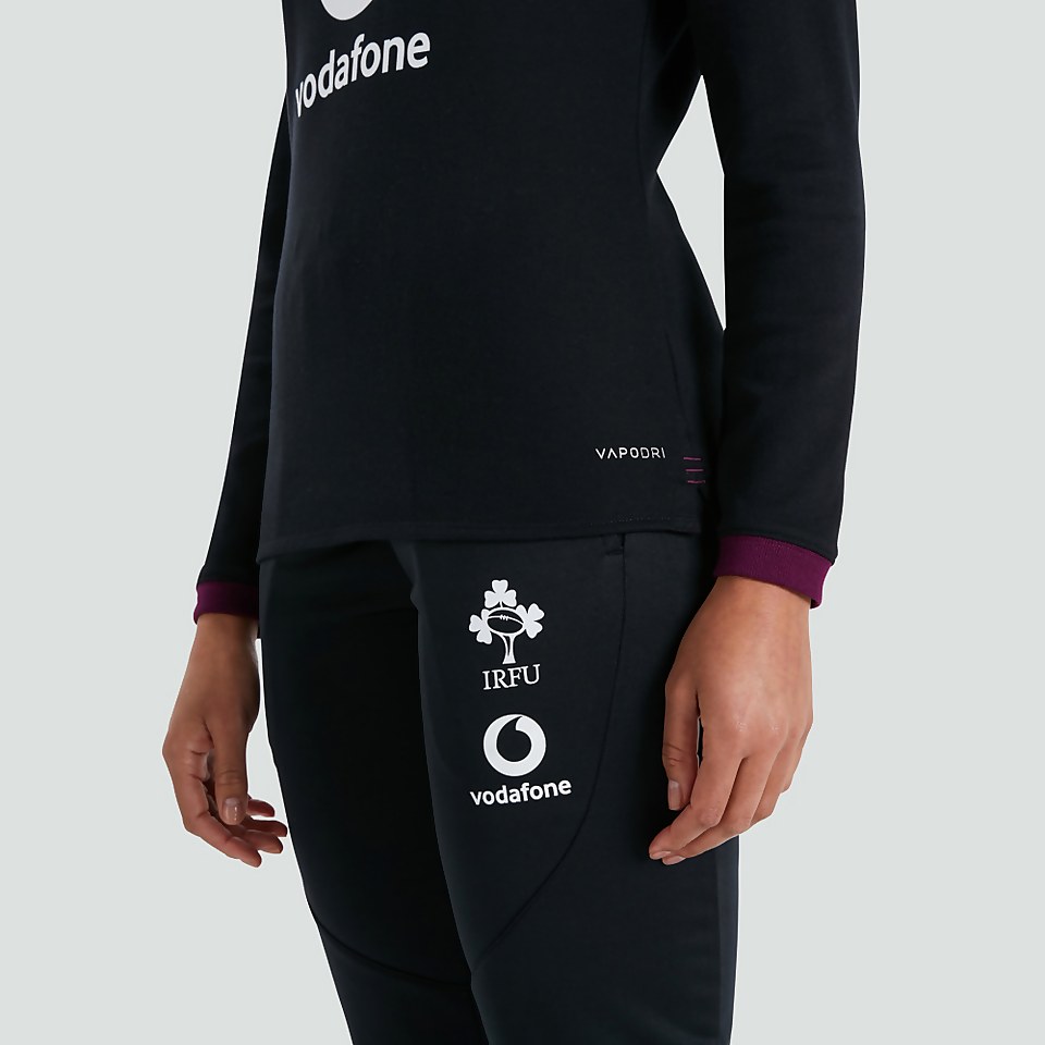 WOMENS IRELAND VAPODRI ALT LONG SLEEVED CLASSIC JERSEY BLACK