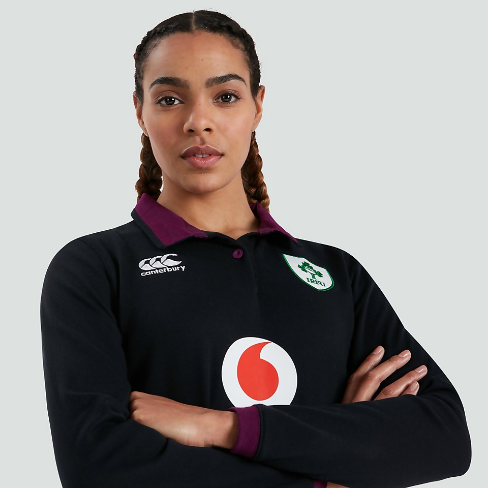 WOMENS IRELAND VAPODRI ALT LONG SLEEVED CLASSIC JERSEY BLACK