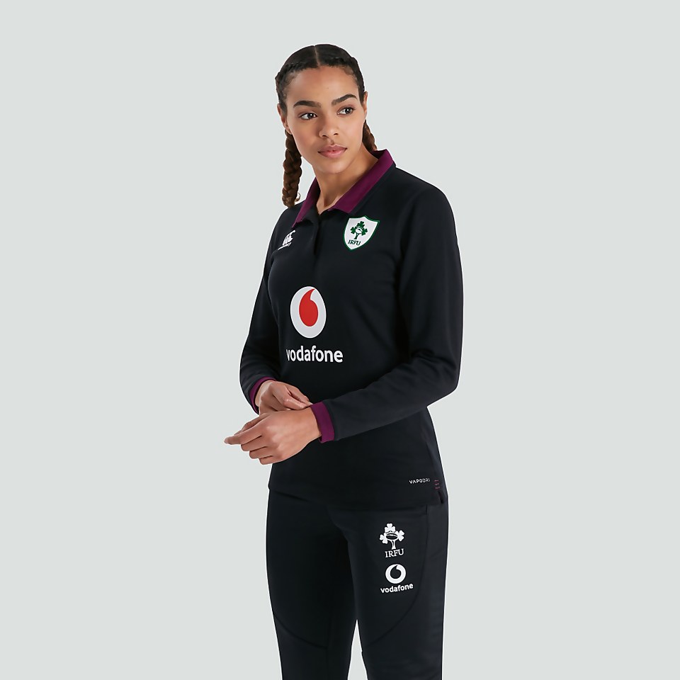 WOMENS IRELAND VAPODRI ALT LONG SLEEVED CLASSIC JERSEY BLACK