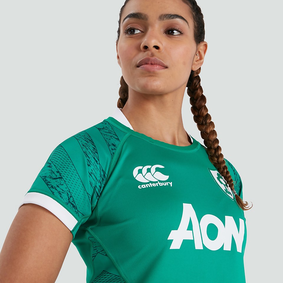 WOMENS IRELAND VAPODRI HOME PRO JERSEY GREEN