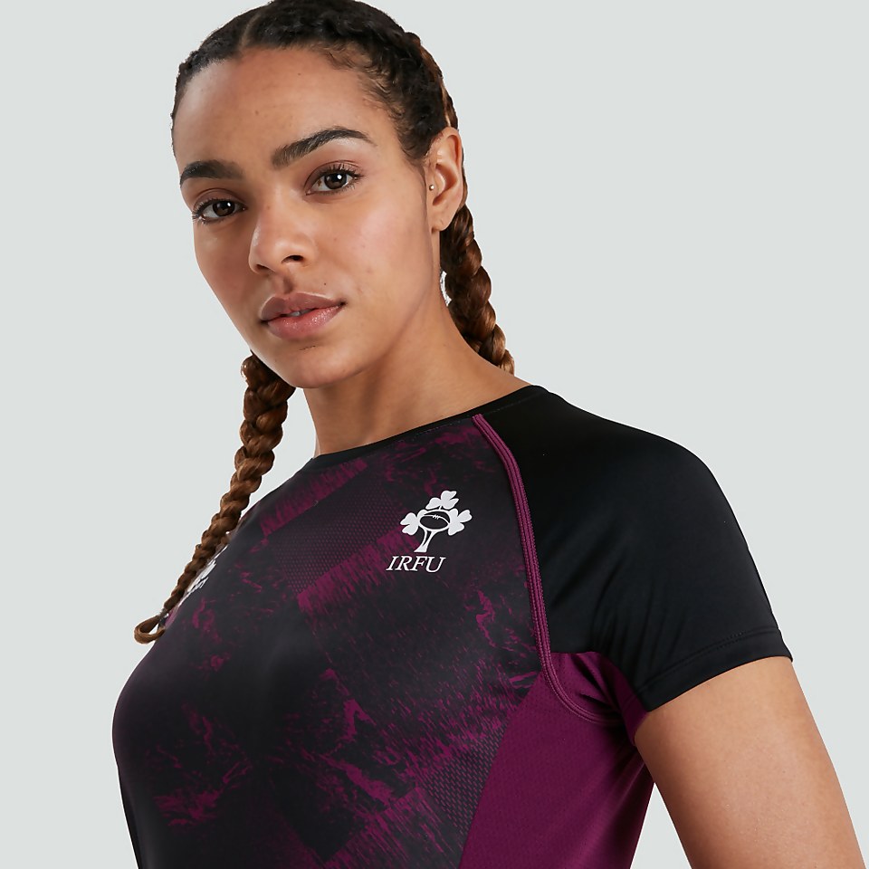 WOMENS IRELAND SUPERLIGHT TRAINING TEE PURPLE