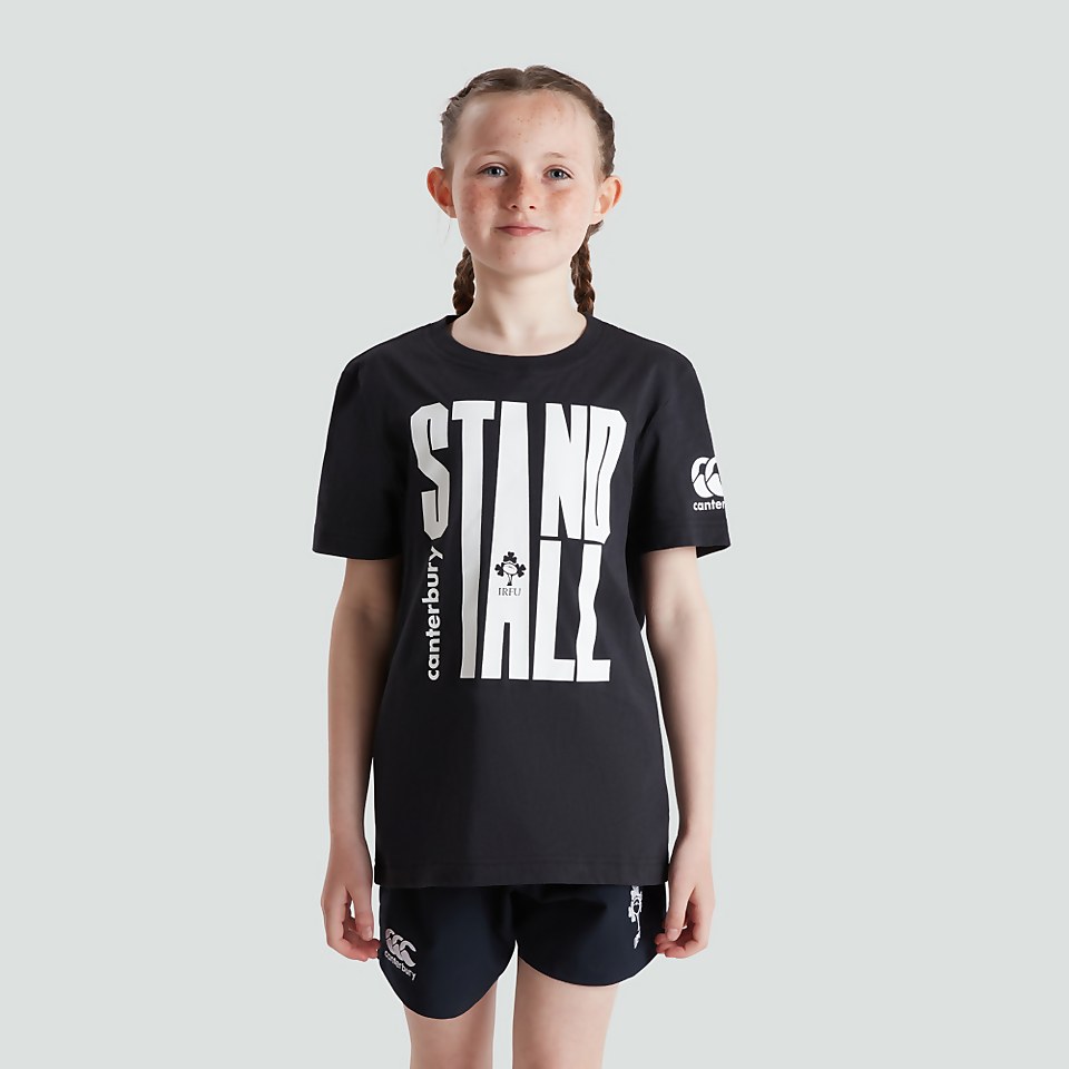 JUNIOR UNISEX IRELAND TRIBES TEE BLACK