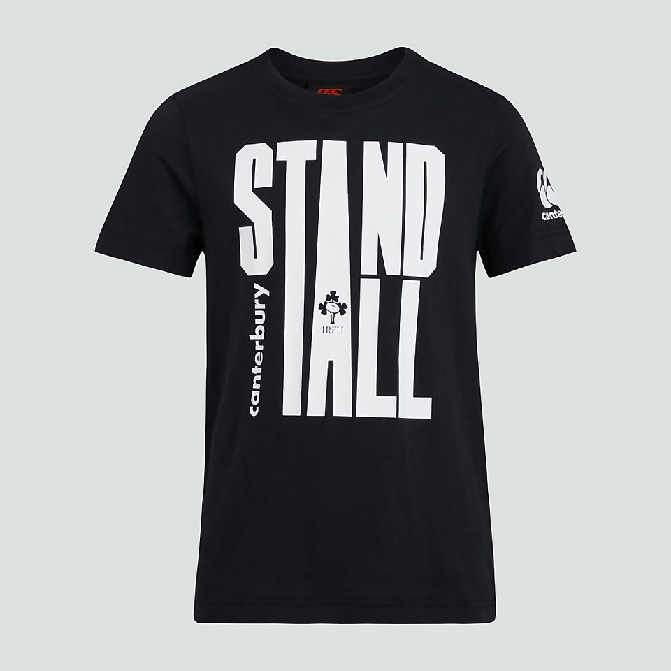 JUNIOR UNISEX IRELAND TRIBES TEE BLACK
