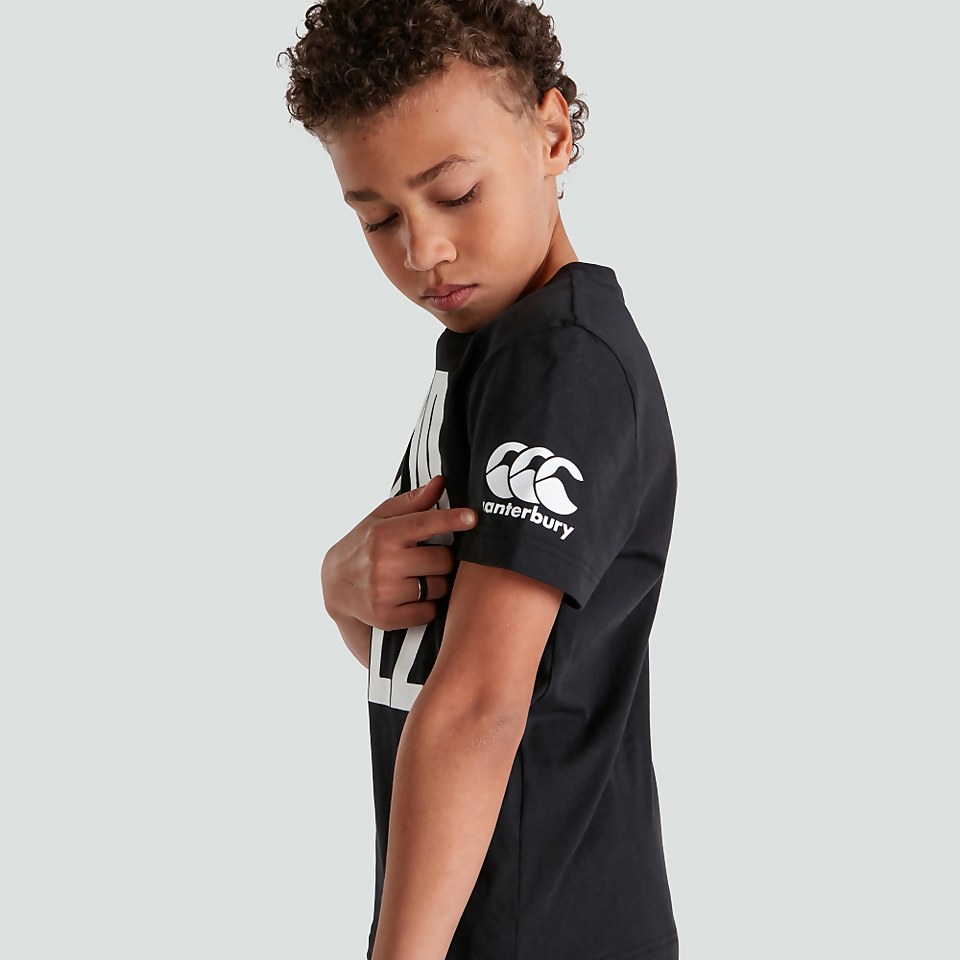 JUNIOR UNISEX IRELAND TRIBES TEE BLACK