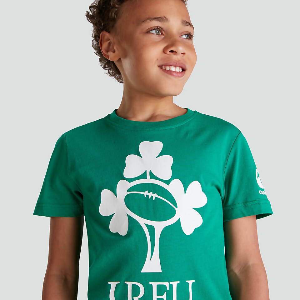JUNIOR UNISEX IRELAND TRIBES TEE GREEN