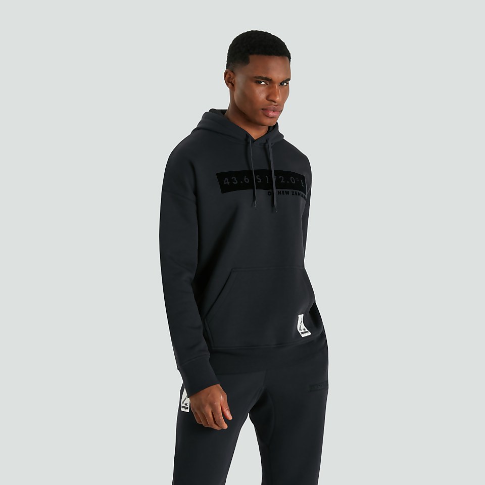 MENS OVERSIZED HOODY BLUE