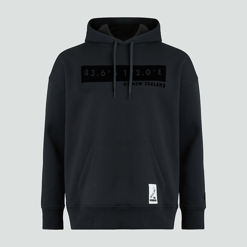 MENS OVERSIZED HOODY BLUE
