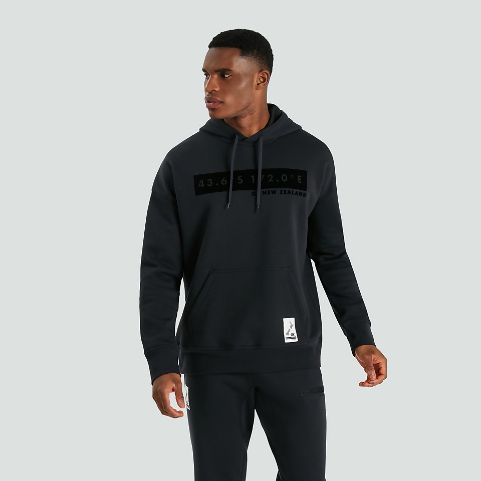 MENS OVERSIZED HOODY BLUE