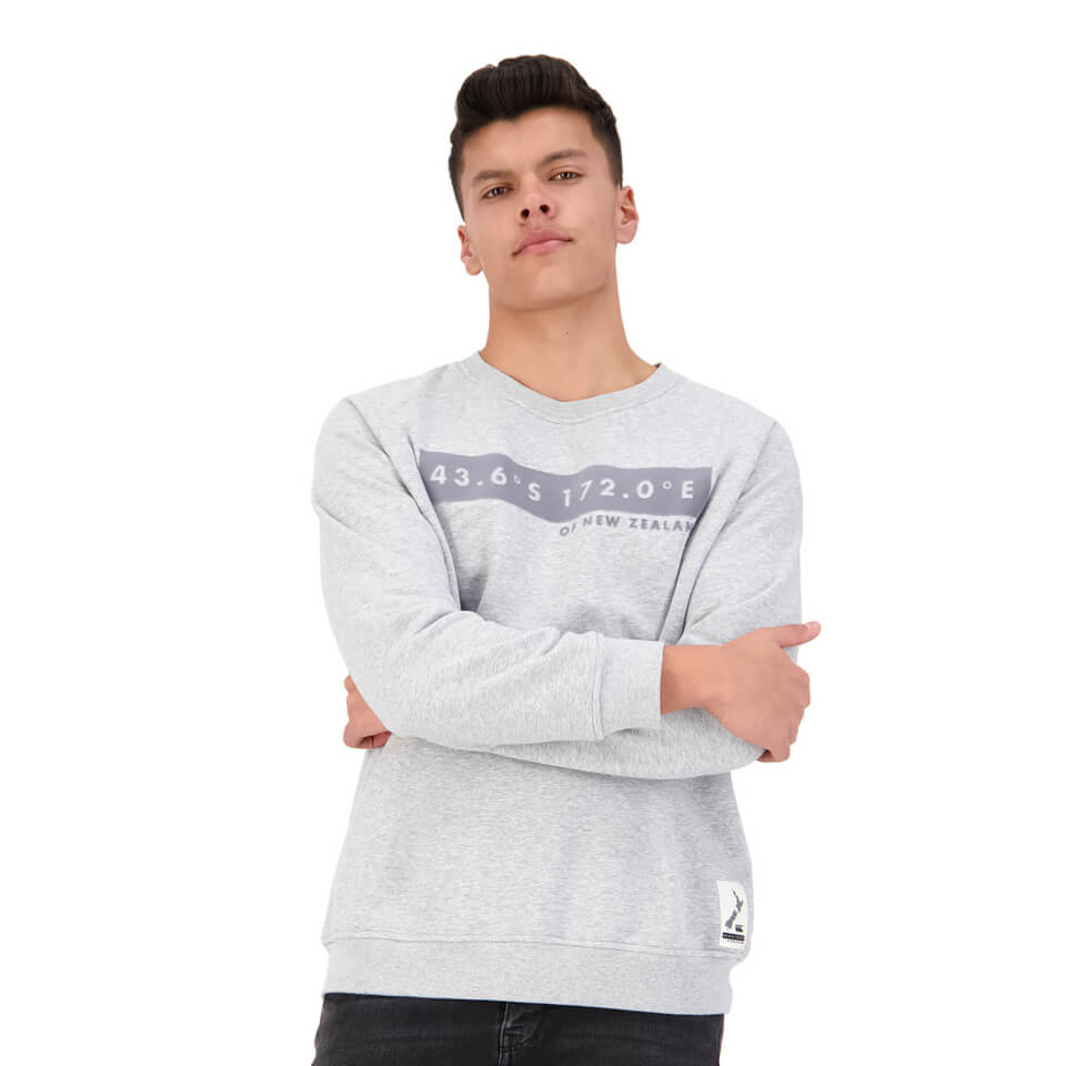 MENS OVERSIZED SWEATSHIRT GREY
