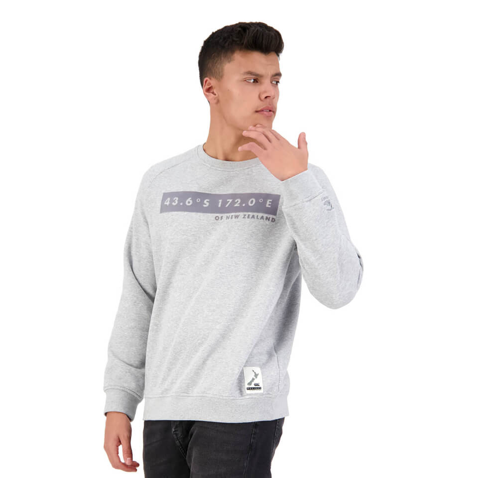 MENS OVERSIZED SWEATSHIRT GREY