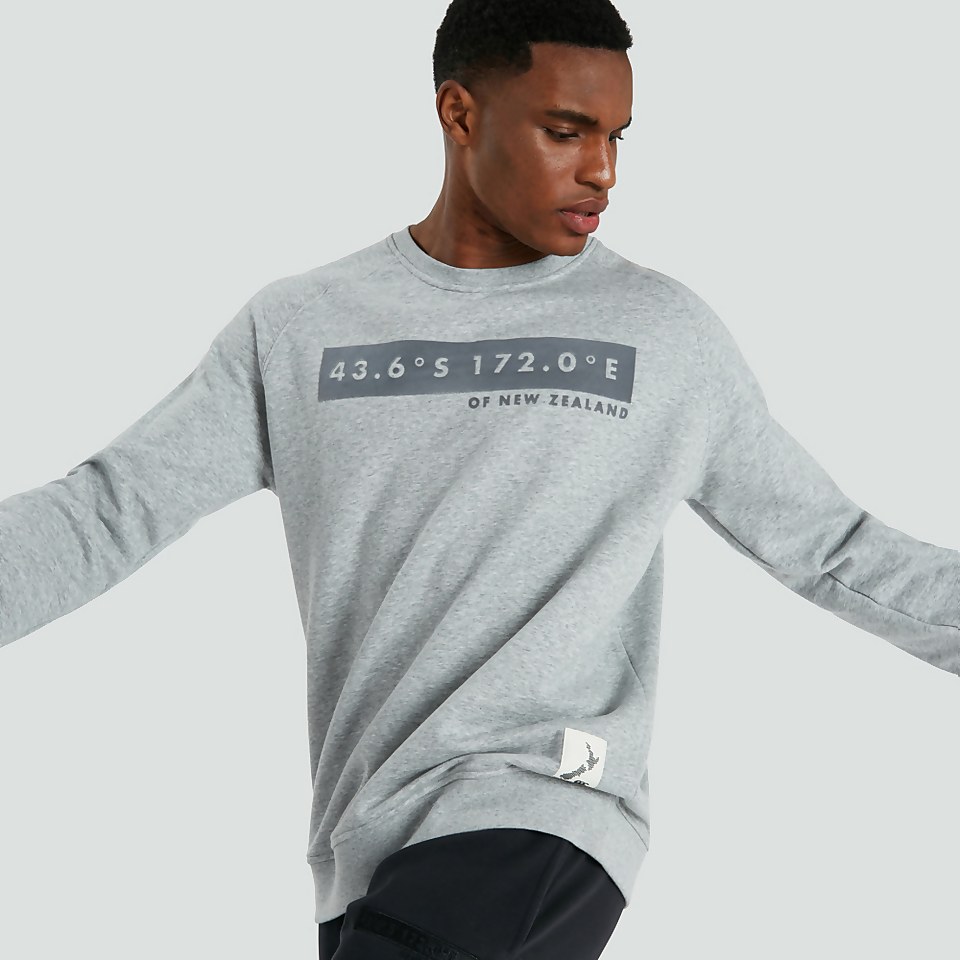 MENS OVERSIZED SWEATSHIRT GREY