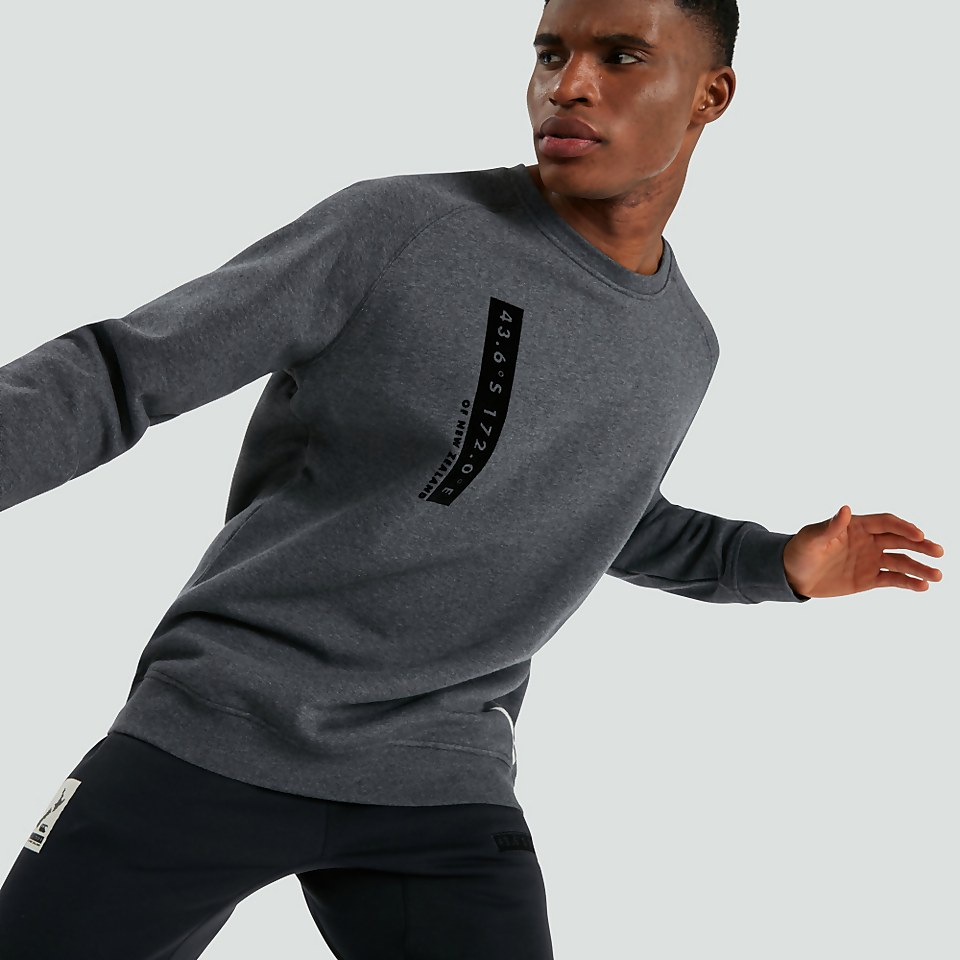 MENS OVERSIZED SWEATSHIRT GREY