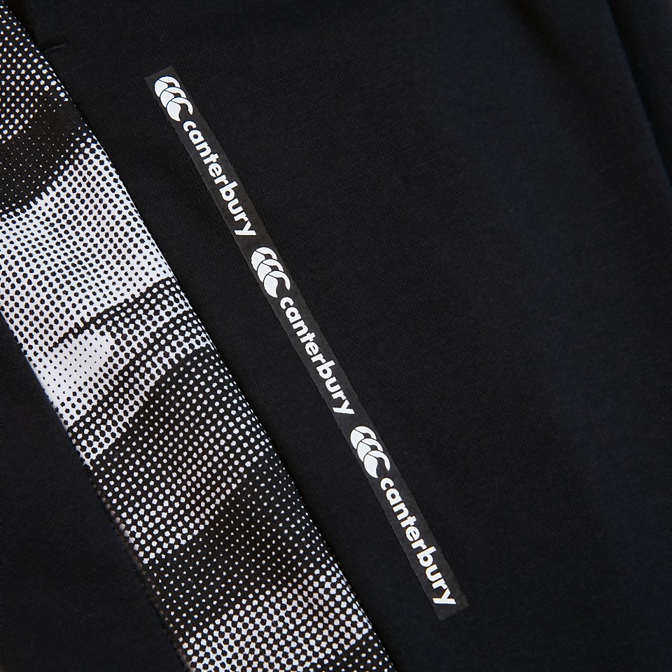 JUNIOR UNISEX PANEL PANTS BLACK