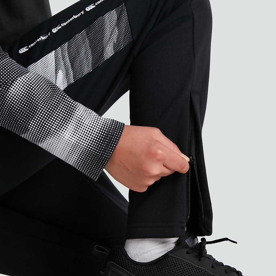 JUNIOR UNISEX PANEL PANTS BLACK