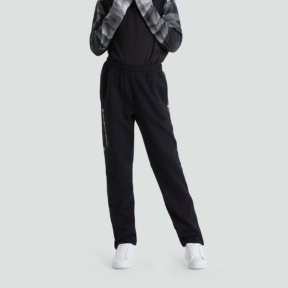 JUNIOR UNISEX PANEL PANTS BLACK
