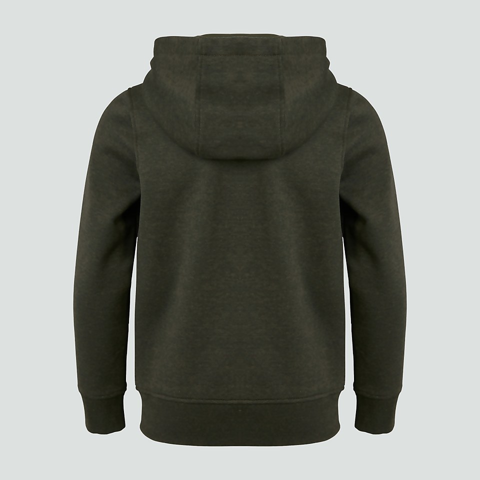 JUNIOR UNISEX OVERHEAD FLEECE HOODY GREEN