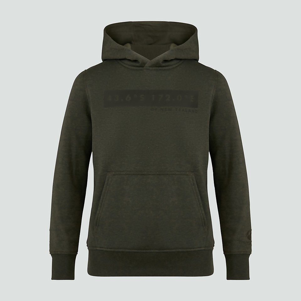 JUNIOR UNISEX OVERHEAD FLEECE HOODY GREEN