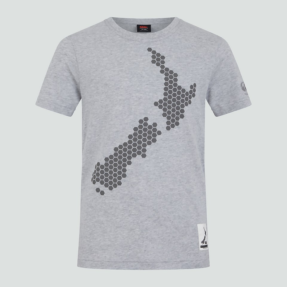 JUNIOR UNISEX ORGANIC COTTON TEE GREY
