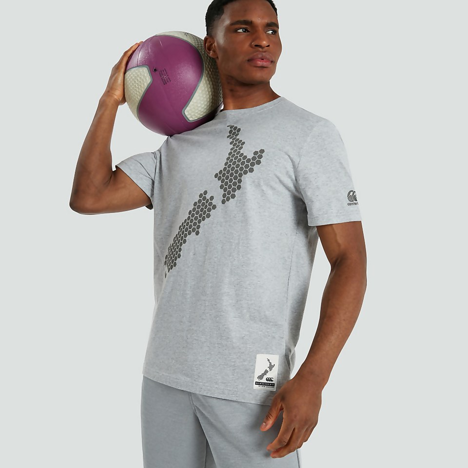 MENS ORGANIC COTTON TEE GREY