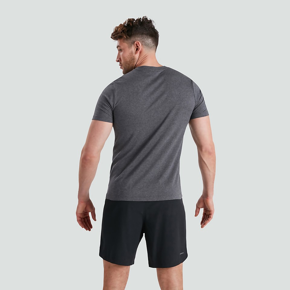 MENS COTTON TEE GREY