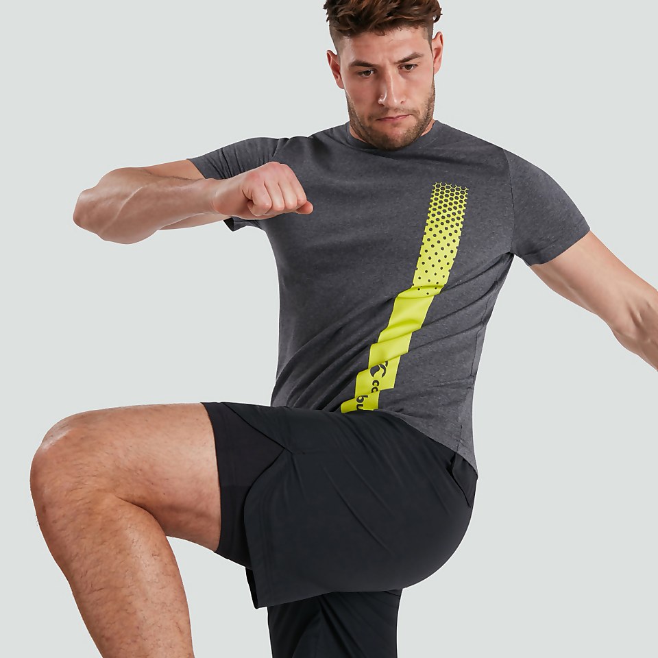 MENS COTTON TEE GREY
