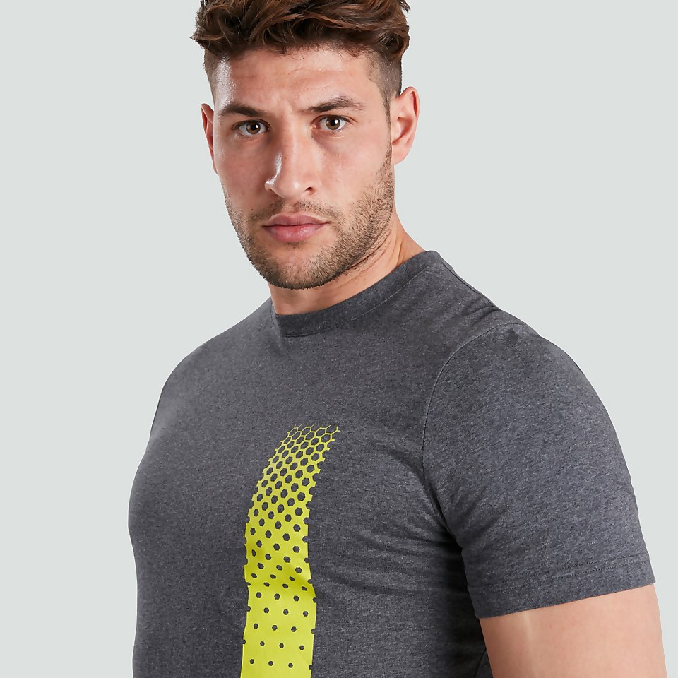 MENS COTTON TEE GREY